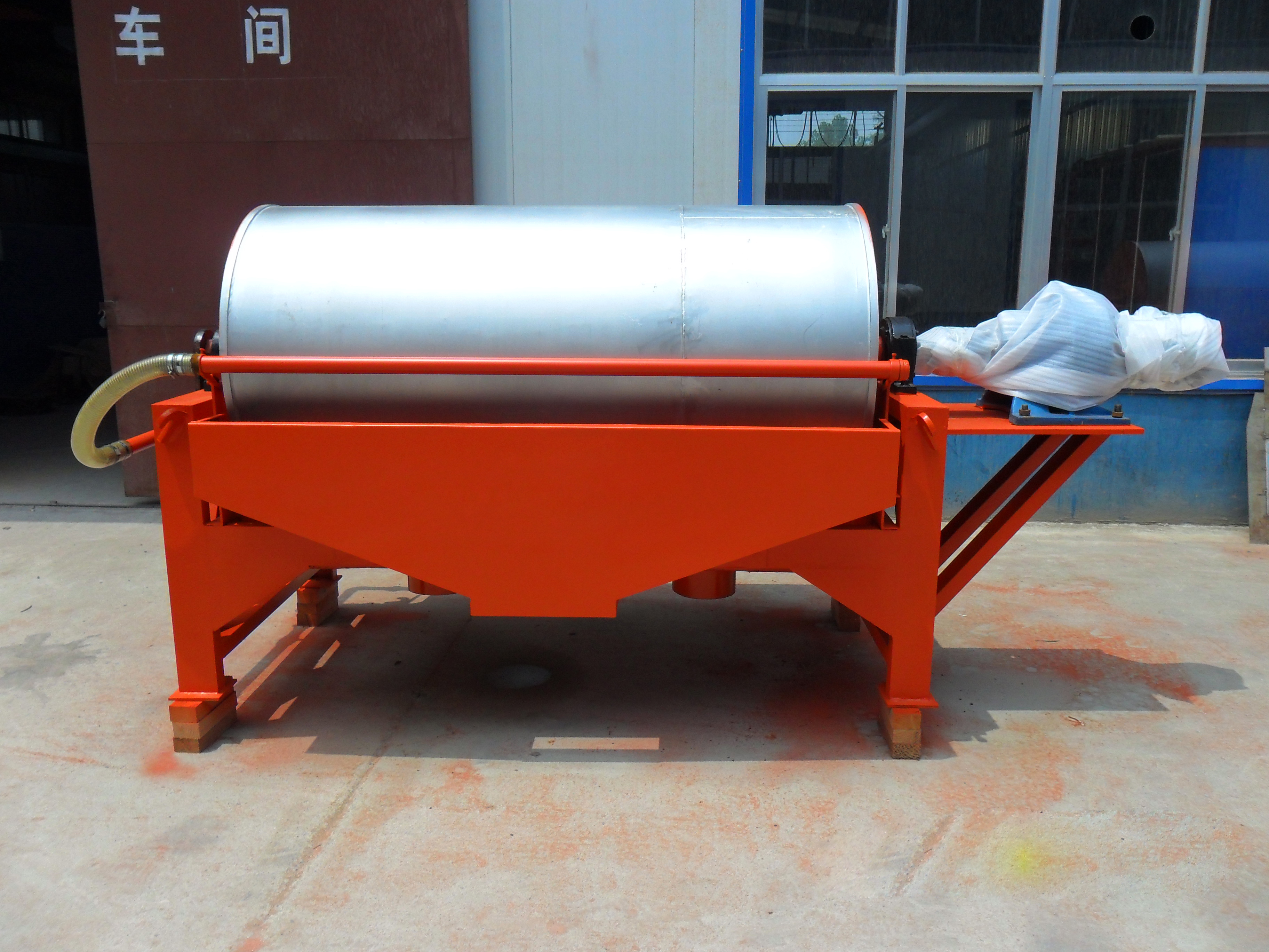 筒式幹式磁選機